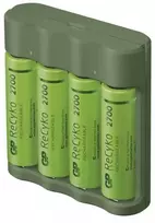 GP Everyday B421 4× AA ReCyko 2700 USB battery charger