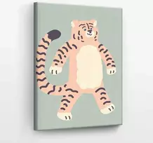 Tapyba pagal skaičius Tigras 40x50 cm