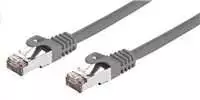 C-TECH kabelis patchcord Cat6, FTP, pilkas, 20m