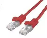 C-TECH kabelio sujungimo laidas Cat6, UTP, raudonas, 0,25 m