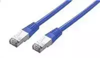 C-TECH kabelio pataisos laidas Cat5e, FTP, mėlynas, 1m