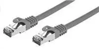 C-TECH kabelis patchcord Cat7, S/FTP, pilkas, 15m