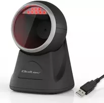 Qoltec Stacionarus tikslus skaitytuvas, brūkšninio kodo ir QR 1D skaitytuvas | 2D
