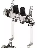 Uponor Vario S kolektorių komplektas 2 kontūrai x 3/4" Euro