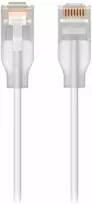 Ubiquiti UACC-Cable-Patch-EL-1M-W tinklo kabelis Translucent, Baltas Cat6