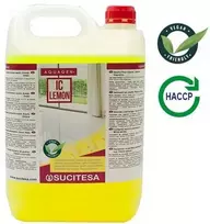 Sucitesa Aquagen IC Lemon grindų valiklis su bio-alkoholiu (veganiškas) - 5L
