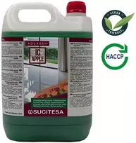 Sucitesa Aquagen IC Apple grindų ploviklis su bio-alkoholiu (veganiškas) - 5L