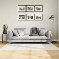 Kilimas OVIEDO, kreminės spalvos, 120x120cm, trumpi šereliai