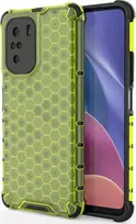 Hurtel Honeycomb dėklas skirtas Xiaomi Redmi K40 Pro+ / K40 Pro / K40 / Poco F3, žalias