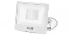 Samsung 30W LED prožektorius V-TAC, baltu korpusu, 6500K, su judesio davikliu