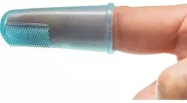 TRIXIE Dantų šepetėlių ant pirštų rinkinys, silik., šunims katėms, 6cm, 2 vnt