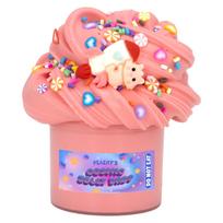 Fluffy Stretchy Butter Slime Kit-Scented DIY Super Soft Putty with Charms slime Non-Sticky Birthday Party Favors gift toys