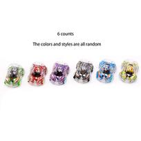 Mini car puzzle children's toy car model, inertia racing car, random style and color