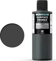 Vallejo German Panzer Pilkas 200 ml. Vallejo Surface Primer universalus akrilo gruntas