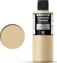 Vallejo Desert Tan Base 200 ml. Vallejo Surface Primer universalus akrilinis gruntas