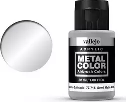 Vallejo metalo spalva metalo spalva metalo spalva 77716 pusiau matinis aliuminis Vallejo universalus