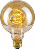 Italux 4W LED lemputė, G95, E27, gintaro sp., 2200K, dimeriuojama
