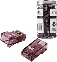 Spacetronik RJ45 kištukas, pralaidumas, 6 kat. UTP PT-RJ456UC-1, 100 vnt.