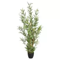 Atmosphera Bamboo Dirbtinis bambuko krūmas vazone, praktiška augalų puošmena visiems madingiems interjerams