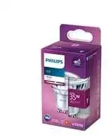 LED lemputė PHILIPS, GU10, 3,5W (=35W), 6500 K, 265 lm, 36°, NON-DIM