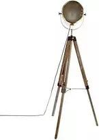 Dekoracja Domu Lamp Bronzinė, medinė, metalinė trikoji lempa, toršeras, pramoninė, prožektorius, palėpė