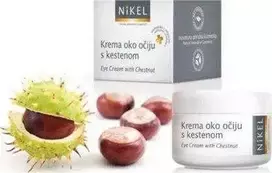 Nikel NIKEL, Šviesinantis paakių kremas su arklio kaštonu, 15ml