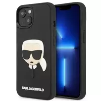 Karl Lagerfeld KLHCP14MKH3DBK iPhone 14 Plus 6.7" black | black hardcase 3D Rubber Karl’s Head