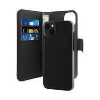 PURO Detachable Wallet Case for iPhone 14 Plus 6.7" 2-in-1, Black