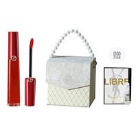 DIOR Lipstick Armani Red Tube Lip Glaze #405 6.5ml Rotten Tomato Color Free Eau de Libre Trial Pack 1.2ml mėlyna