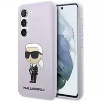 Karl Lagerfeld KLHCS23MSNIKBCU S23+ S916 hardcase purple | purple Silicone Ikonik