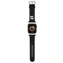 Karl Lagerfeld Apple Watch strap 38|40|41mm black 3D Rubber Karl Head