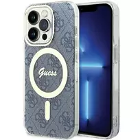 GUESS GUHMP15XH4STB iPhone 15 Pro Max 6.7" blue hardcase IML 4G MagSafe