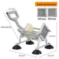 JingJingRS Manual Commercial Potato & French Fry Cutter