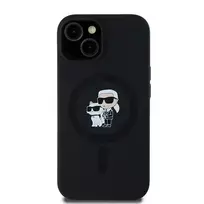 Karl Lagerfeld KLHMN61SCMKCRHK iPhone 11 | Xr 6.1" black hard case, Silicone, Karl  AND  Choupette MagSafe