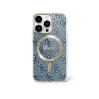 GUESS GUHMP16SH4STB iPhone 16 6.1" blue | hardcase IML 4G MagSafe