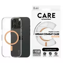 PanzerGlass CARE by Flagship Case iPhone 16 Pro 6.3" Peachy MagSafe 1374