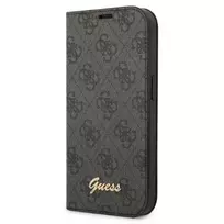 GUESS IPhone 14 | 15 | 13 6.1" black book 4G Vintage Gold Logo