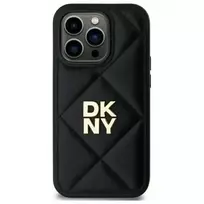 DKNY DKHCP14SPQDSLK iPhone 14 6.1" - black | Quilted Stack Logo