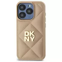 DKNY DKHCP14XPQDSLE iPhone 14 Pro Max 6.7" beige | quilted Stack Logo