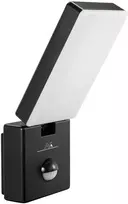 Maclean LED lempa su judesio jutikliu, PIR judesio jutiklis, juoda, 10W, IP65, 800lm, neutrali balta spalva (4000K) MCE516 B