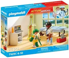 PLAYMOBIL pediatro rinkinys su meškiuku