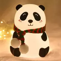Naktinė silikoninė lempa šviestuvas Panda