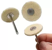 Oem 320# nailono pluošto poliravimo diskas - žalias - 3 mm abrazyvinė galvutė