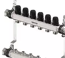 Uponor Vario S kolektorių komplektas 6 kontūrai x 3/4" Euro