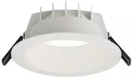 Solar Plus INVERSO II 195 Įleidžiamas šviestuvas 15W 1800LM 4000K CRI90 UGR19 DALI, išpjova Ø195mm, baltas - PROFESSIONAL