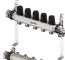 Uponor Vario S kolektorių rinkinys 5 kontūrai x 3/4" Euro
