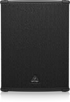 Behringer EUROLIVE B1500XP 2 juostų garsiakalbis, juodas, su laidiniu korpusu