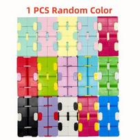 Funny Infinity Fidget Cube Transforming Anti-Stress Puzzle Toy for Adults Multi Directional Stress Relief Flip Cube Fun Gift