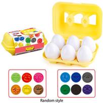 Montessori Eggs 3D Puzzle Learning Education Math Toys Kids Shape Match Smart Game for Children Educational Easter Gifts for Kid