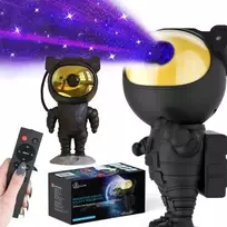 Extralink Home Projektorius gwiazd JUODA | Lampka nocna, rzutnik | vaikams, astronauta